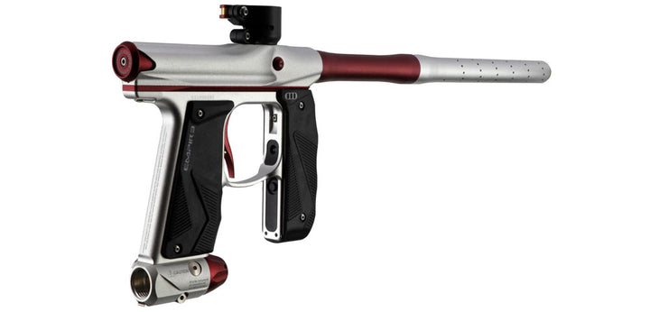 Empire Mini GS E-Pneumatischer Paintball Markierer – Staub Silber/Rot, Leicht & Präzise