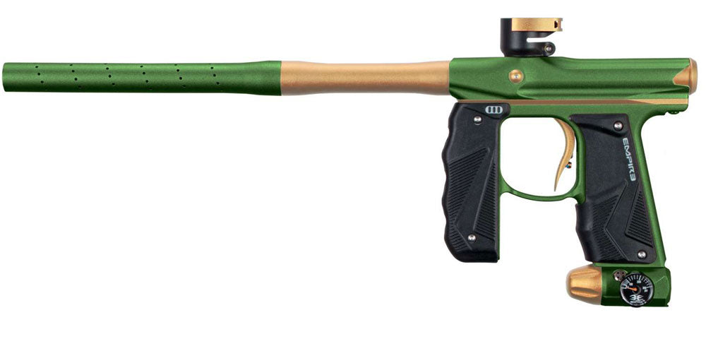 Empire Mini GS Paintball Markierer Elektronisch Pneumatisch Präzise Leistung Oliv/Tan