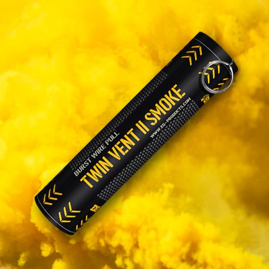 Enola Gaye Smoke Grenade Burst Twin Vent II - Yellow