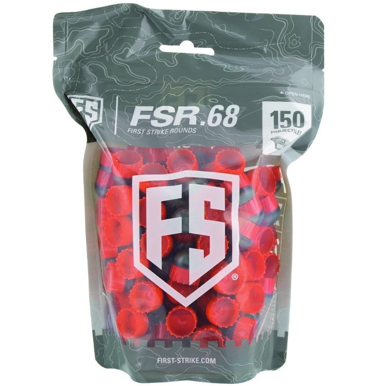 First Strike Rounds cal.68 Paintballs 150er Beutel - Red