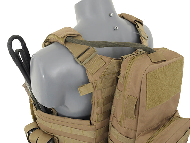 Hydration Backpack Trinkrucksack 3L - Multicam Tan