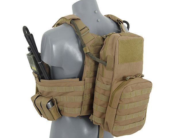 Hydration Backpack Trinkrucksack 3L - Multicam Tan