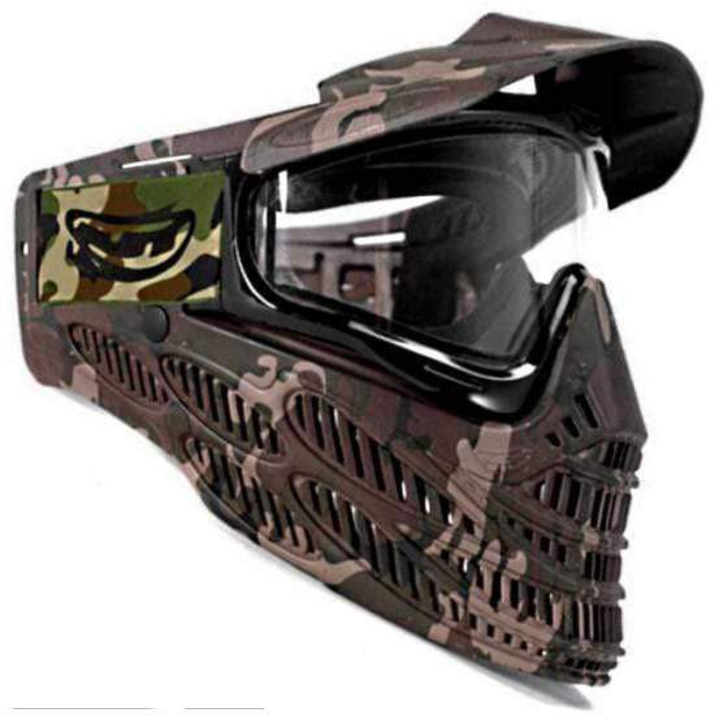 JT Spectra Flex 8 Thermal Paintball Maske Clamshell - Camo