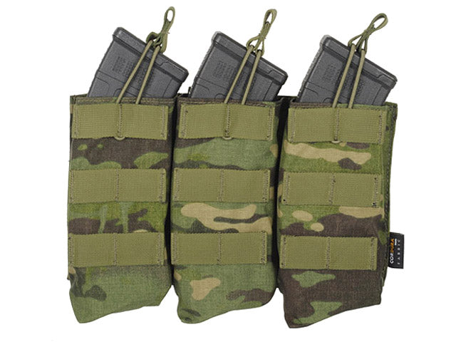 AK47 Open Top Triple Mag Pouch - Multicam Tropic