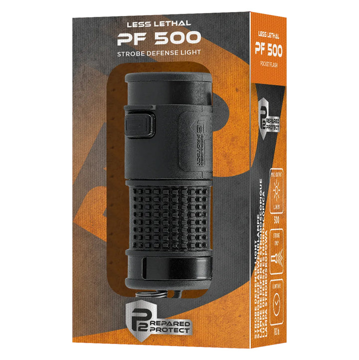 P2P Pocket Flash Stroboskoplampe - Schwarz