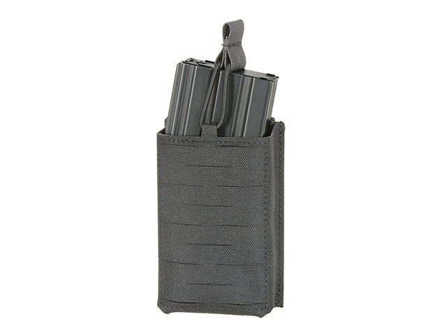 Single Laser-Cut Panel AR15/AK Magazintaschen - Black