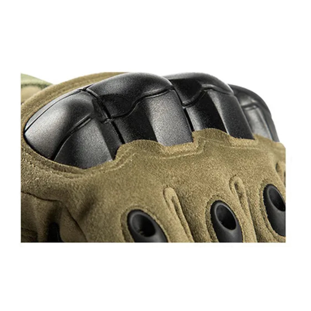 Tactical Combat Gloves Touchscreen Compatible - Olive 