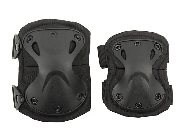 Tactical Knee & Elbow Pads Set - Schwarz