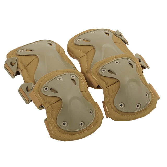 Tactical Knee & Elbow Pads Set - Tan