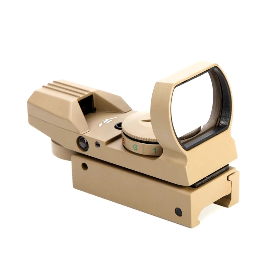 Tactical Red Dot Sight 4 Fach Absehen - Dark Earth