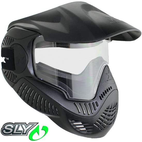 Valken MI-7 Thermal Paintball Maske - Schwarz