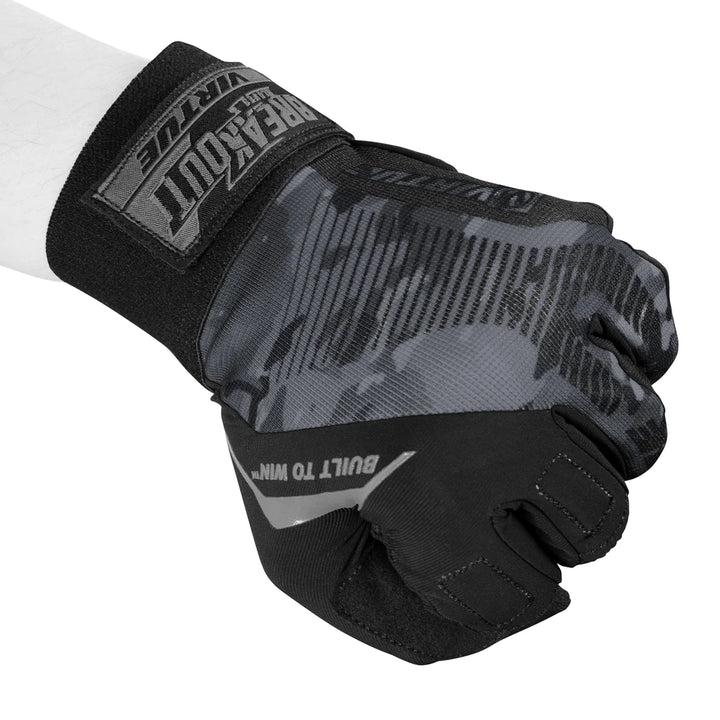 Virtue Breakout Gloves Ripstop Full Finger - Black Camo
