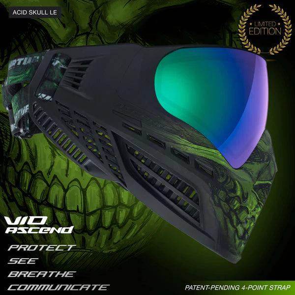 Virtue VIO Ascend Paintball Maske - Acid Skull LE