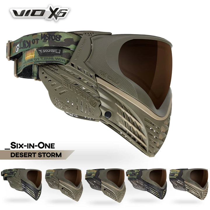 Virtue VIO X6 Paintball Maske - Desert Storm