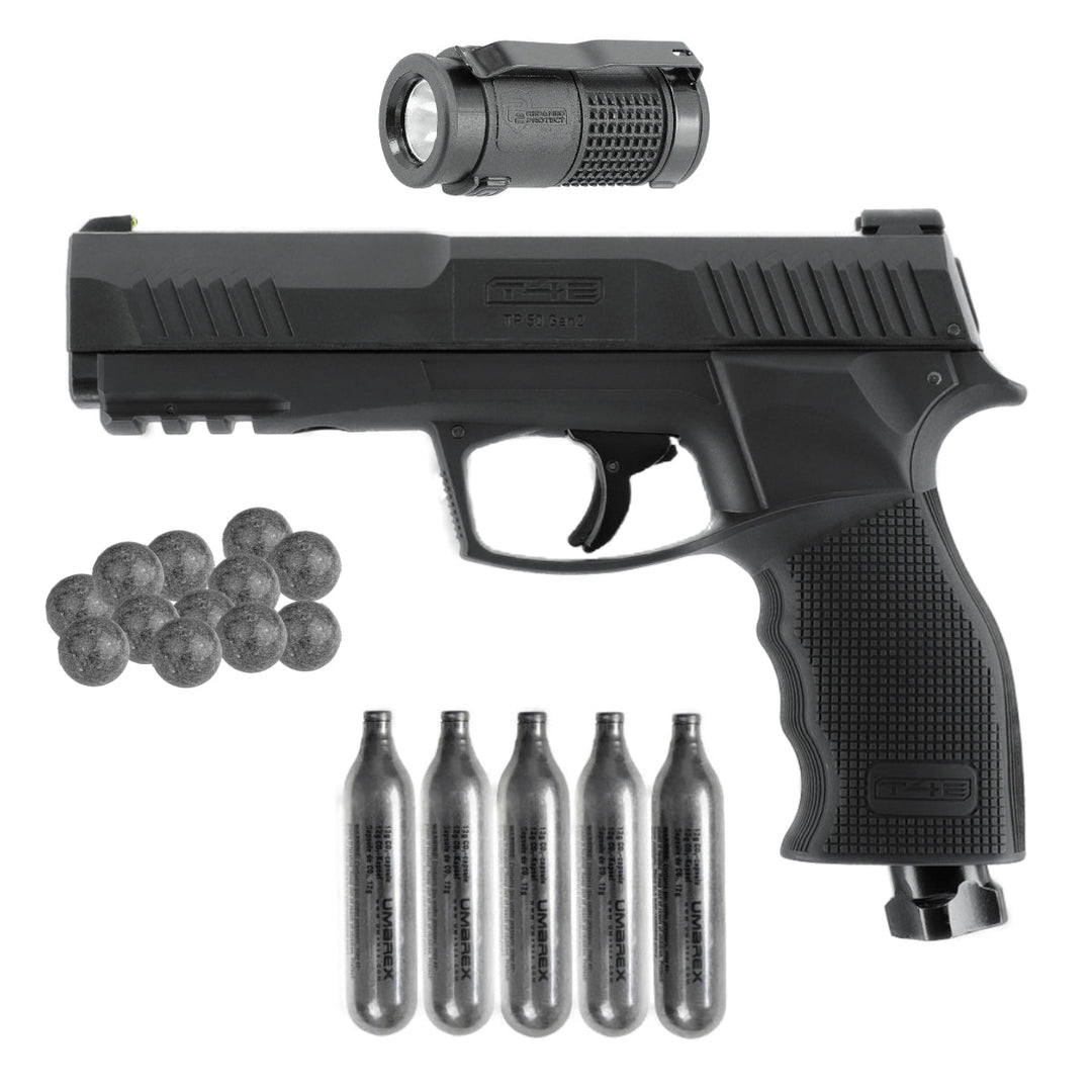 All inklusiv Home Defense Set Pistole Polyballs - Schwarz - Paintball Buddy