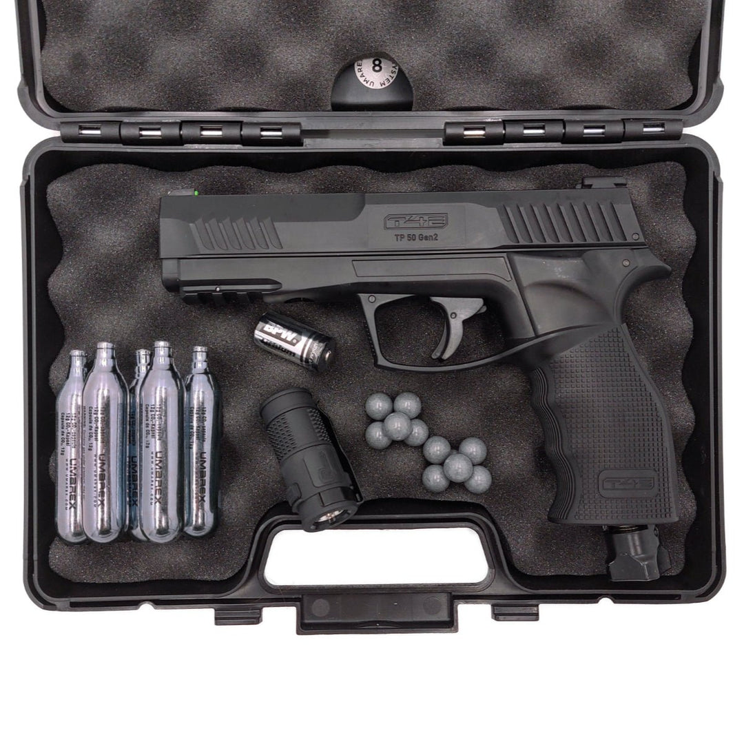 All inklusiv Home Defense Set Pistole Polyballs - Schwarz - Paintball Buddy