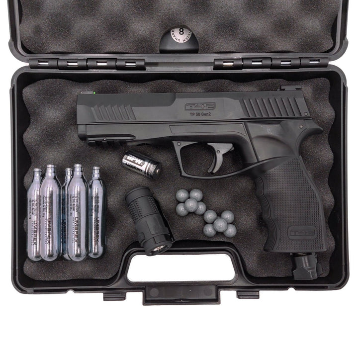 All inklusiv Home Defense Set Pistole Polyballs - Schwarz - Paintball Buddy