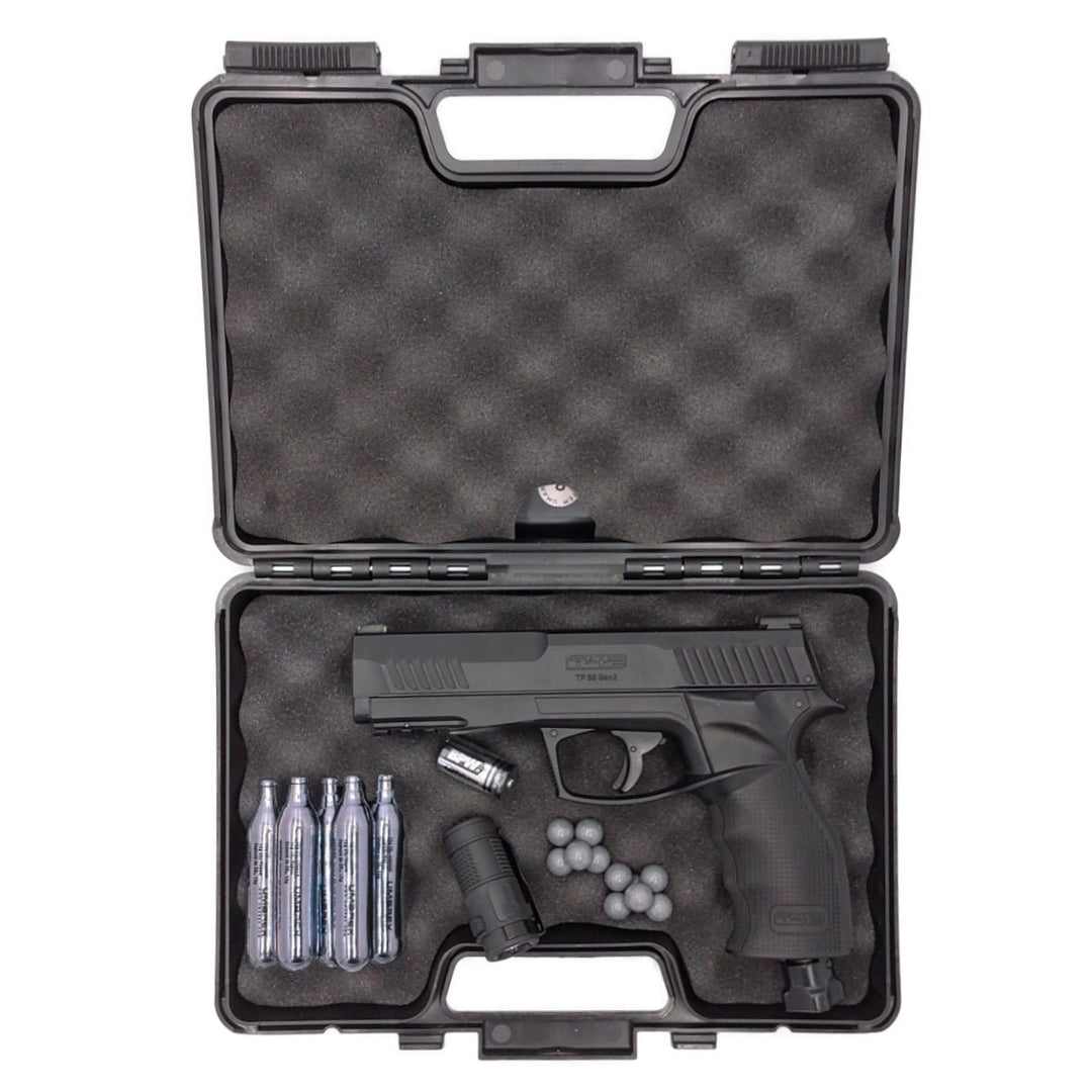 All inklusiv Home Defense Set Pistole Polyballs - Schwarz - Paintball Buddy