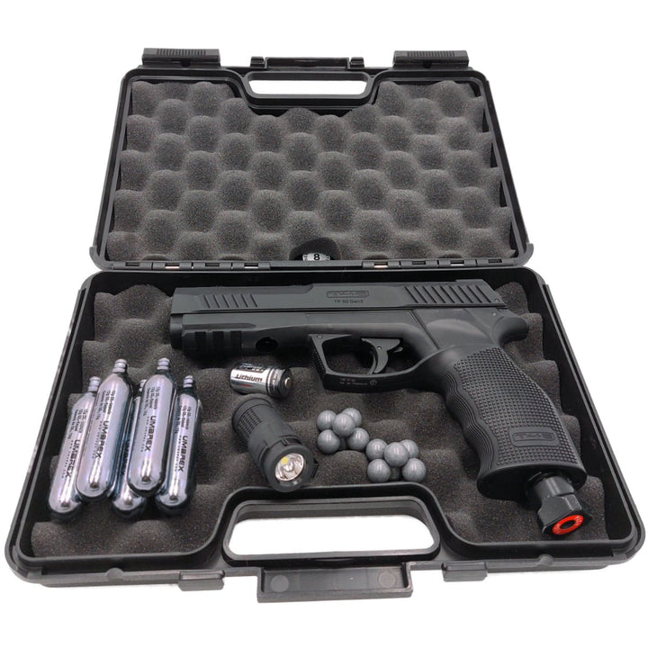 All inklusiv Home Defense Set Pistole Polyballs - Schwarz - Paintball Buddy