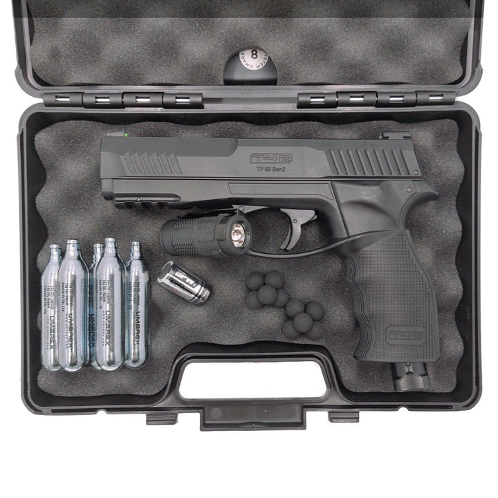 All inklusiv Home Defense Set Pistole Rubberballs - Schwarz - Paintball Buddy