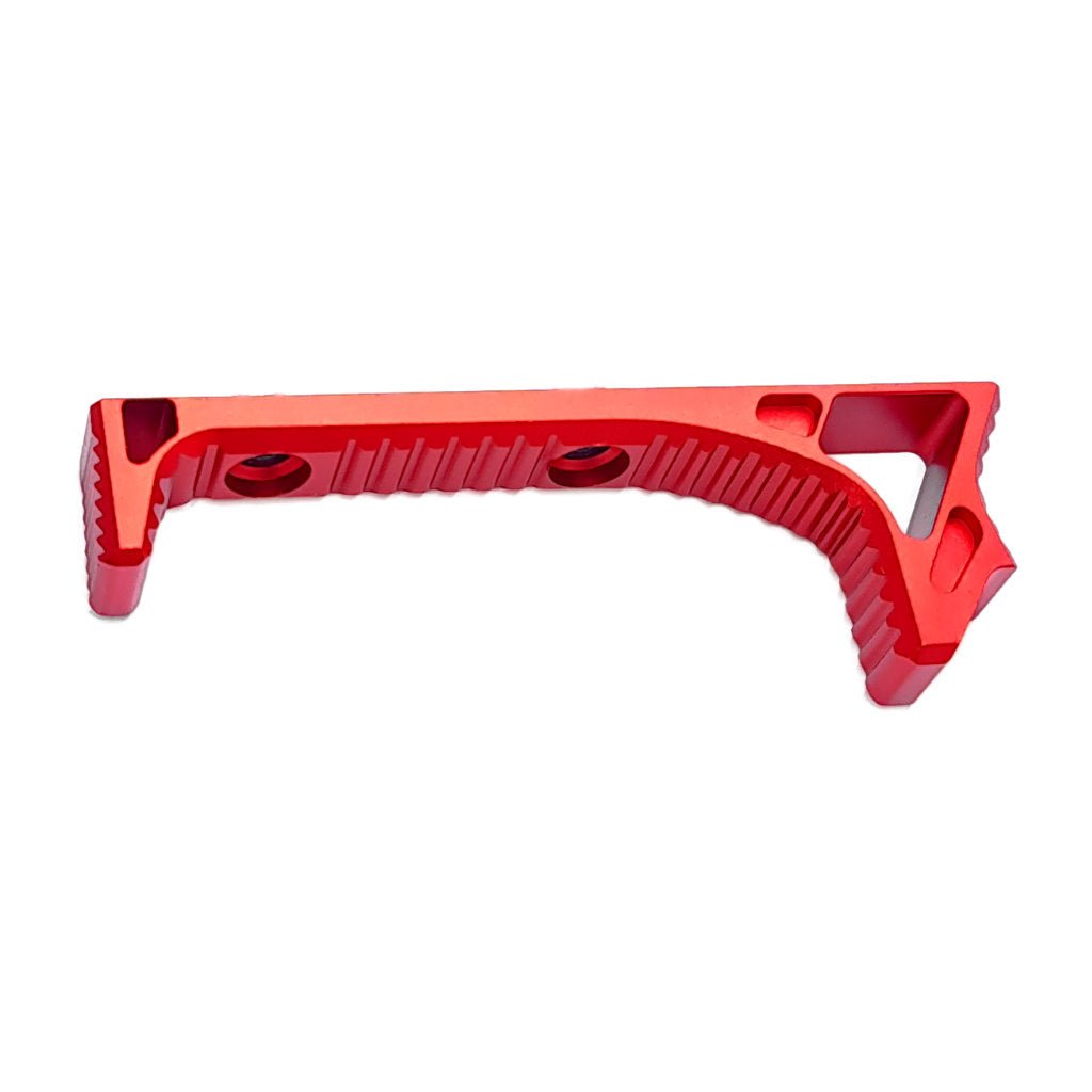 Aluminium Frontgriff gebogen M - Lok - Rot - Paintball Buddy