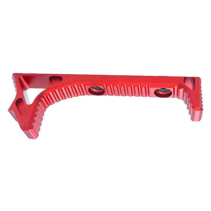 Aluminium Frontgriff gebogen M - Lok - Rot - Paintball Buddy