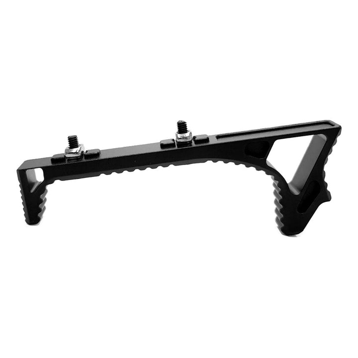 Aluminium Frontgriff gebogen M - Lok - Schwarz - Paintball Buddy