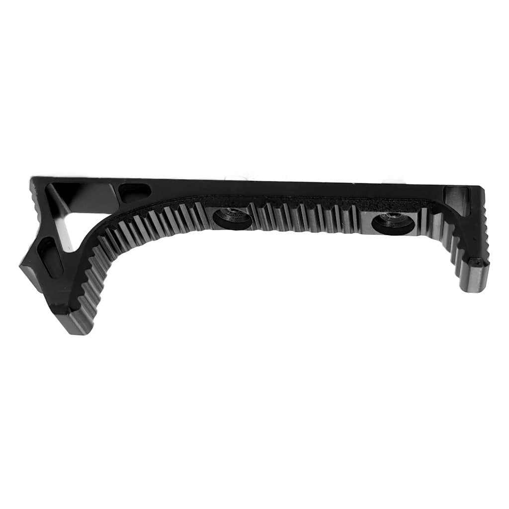 Aluminium Frontgriff gebogen M - Lok - Schwarz - Paintball Buddy