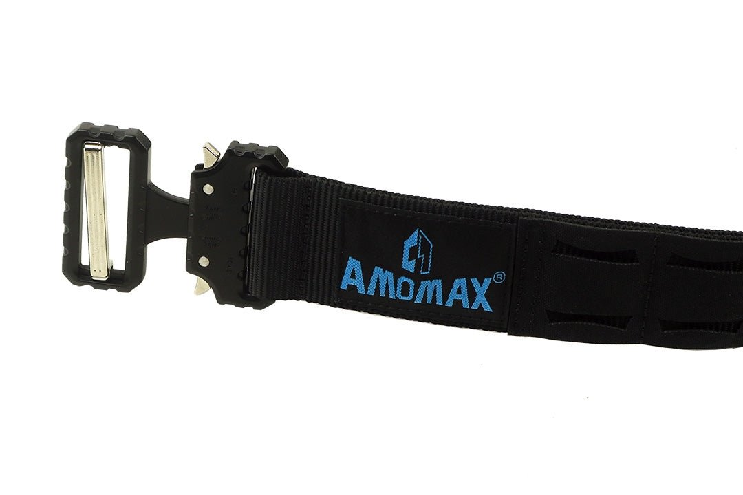 Amomax Greyhawk Molle Double Belt - Schwarz - Paintball Buddy