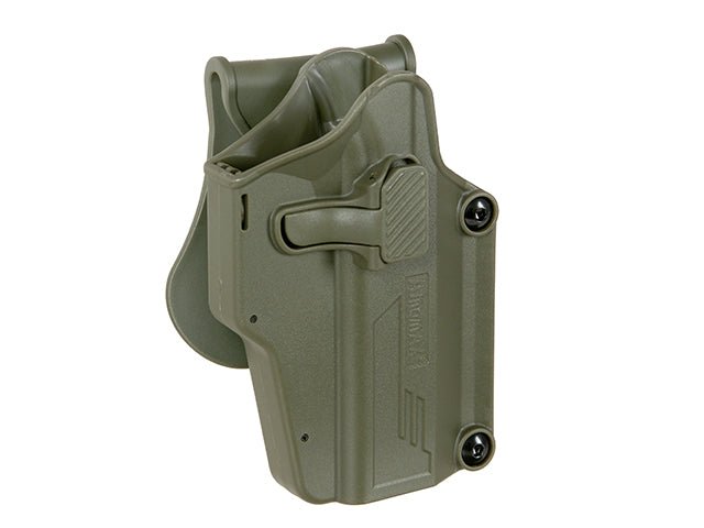 Amomax Per Fit Multi Holster für 80 Pistolen - Olive - Paintball Buddy