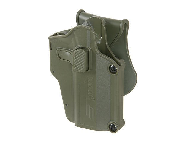 Amomax Per Fit Multi Holster für 80 Pistolen - Olive - Paintball Buddy