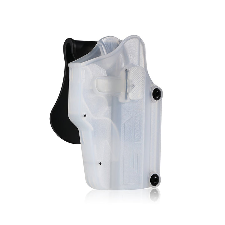 Amomax Per Fit Multi Holster für 80 Pistolen - Frosted Clear - Paintball Buddy