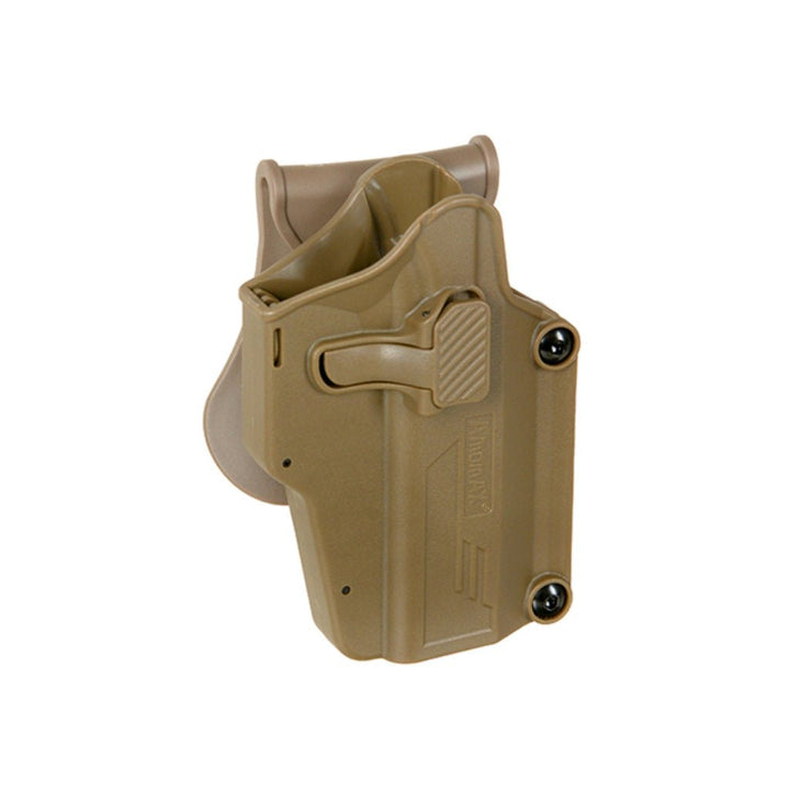 Amomax Per Fit Multi Holster für 80 Pistolen - Tan - Paintball Buddy