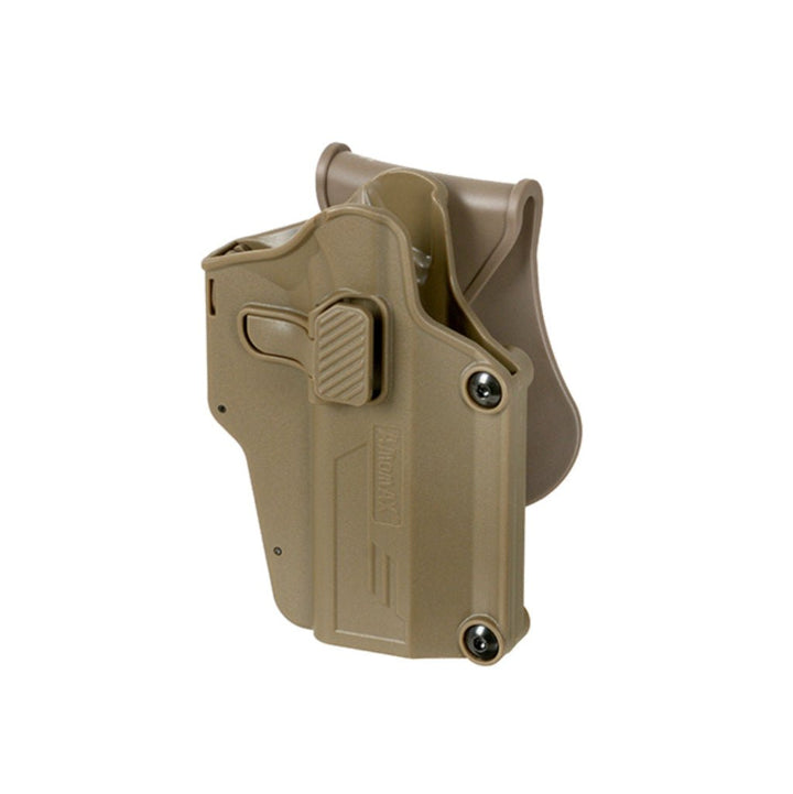 Amomax Per Fit Multi Holster für 80 Pistolen - Tan - Paintball Buddy