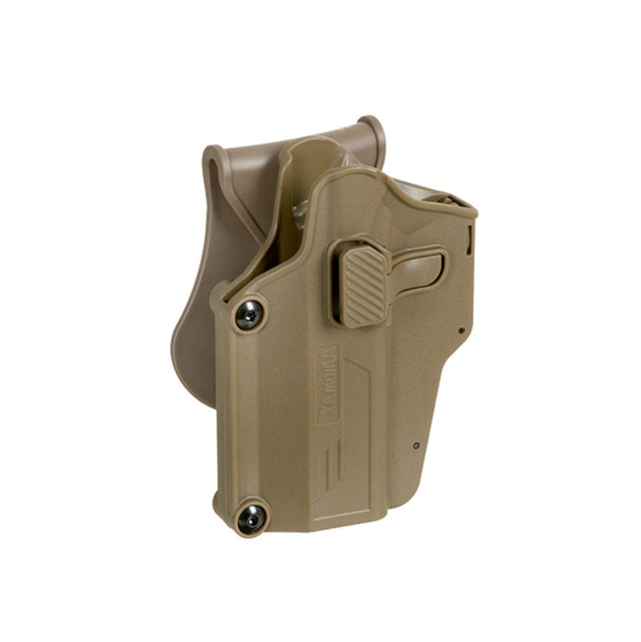 Amomax Per Fit Multi Holster für 80 Pistolen - Tan - Paintball Buddy