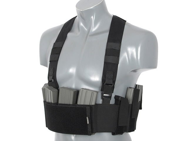 Amomax Speed Chest Rig - Black - Paintball Buddy