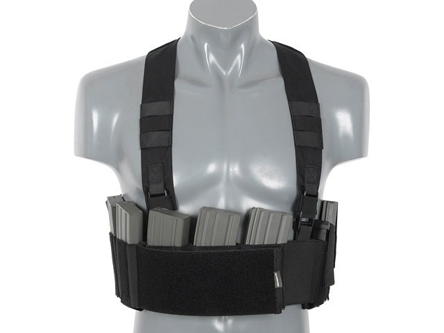 Amomax Speed Chest Rig - Black - Paintball Buddy