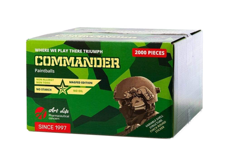 ArtLife Commander Tactical Paintballs 2000 Stück - Paintball Buddy