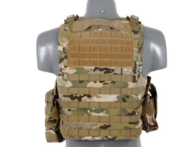 Assault Vest Carrier V2 - Multicam - Paintball Buddy