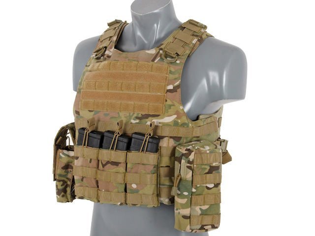 Assault Vest Carrier V2 - Multicam - Paintball Buddy