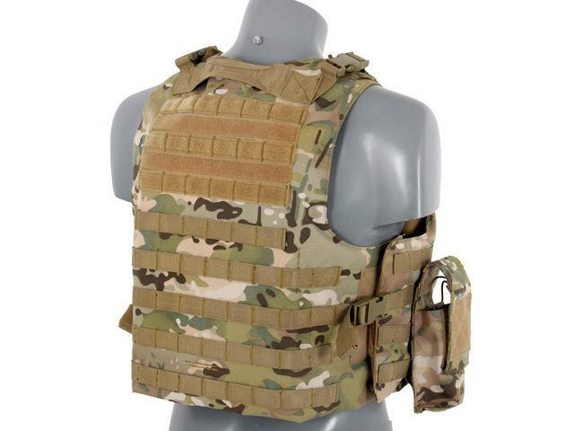 Assault Vest Carrier V2 - Multicam - Paintball Buddy