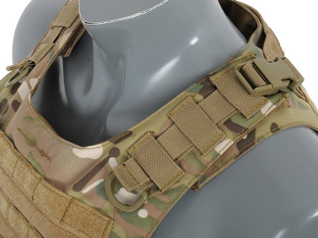 Assault Vest Carrier V2 - Multicam - Paintball Buddy