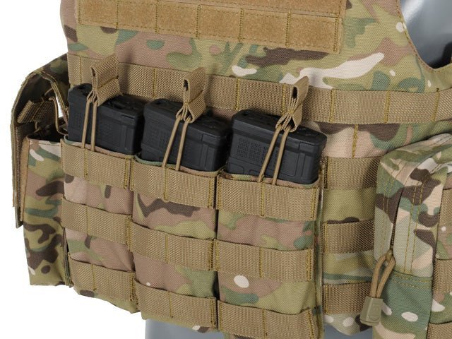 Assault Vest Carrier V2 - Multicam - Paintball Buddy