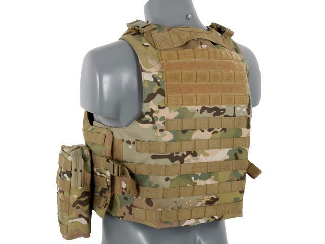 Assault Vest Carrier V2 - Multicam - Paintball Buddy