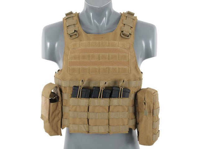 Assault Vest System V2 - Coyote - Paintball Buddy