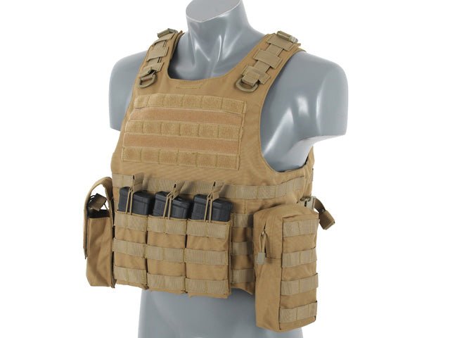 Assault Vest System V2 - Coyote - Paintball Buddy