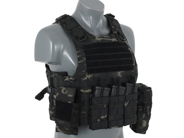 Assault Vest System V2 - Multicam Black - Paintball Buddy