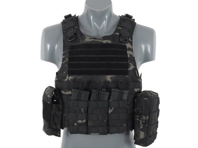 Assault Vest System V2 - Multicam Black - Paintball Buddy