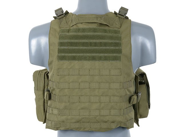 Assault Vest System V2 - Olive - Paintball Buddy