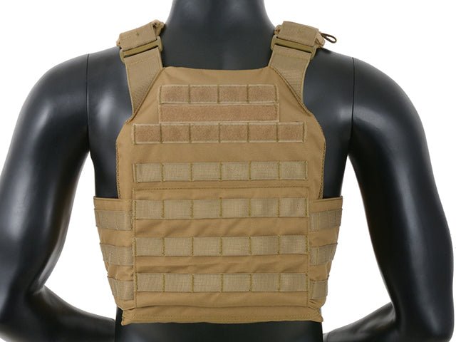 Buckle up Assault Plate Carrier - Coyote - Paintball Buddy